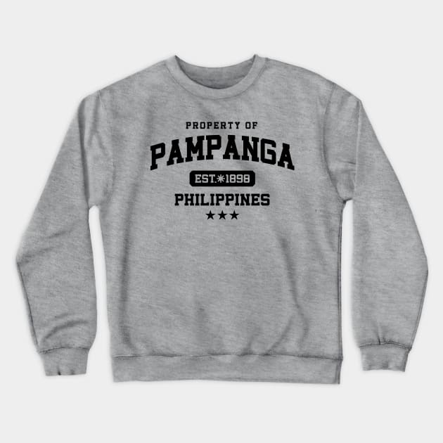 Pampanga - Property of the Philippines Shirt Crewneck Sweatshirt by pinoytee